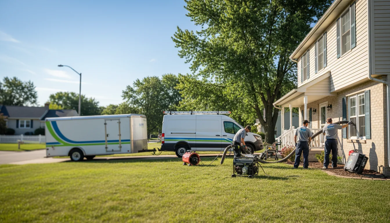 Flooded Basement Restoration And Cleanup With Repair in Persia, IA near me